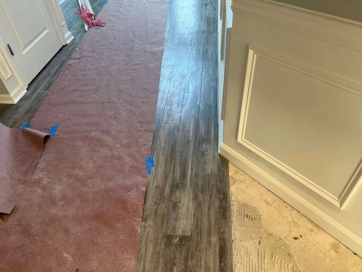 Completed marble shower restoration in Jerome